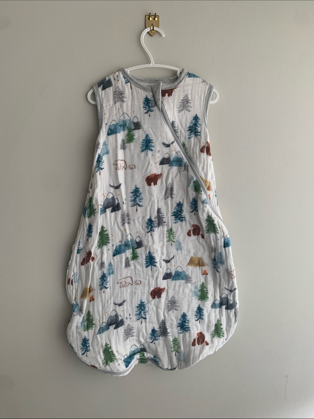 Baby | Loulou Lollipop Cotton-Rayon Gauze Sleep Sack | 3-12M